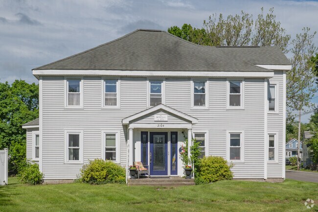 Elegant colonial era homes in the center of Dighton reflect the historic significance of the area.