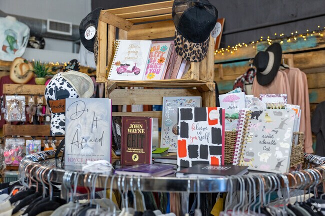 Three Feathers Boutique offers a variety of shopping options to the residents of Inola.