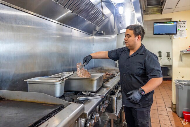 Percheron Mexican Grill near Sunset Villa combines traditional recipes with modern flair, offering a unique dining experience that reflects Tucson's rich culinary heritage.