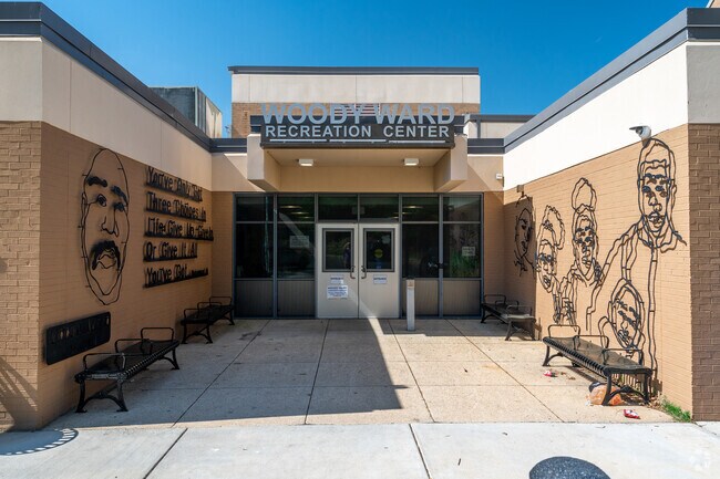 Woody Ward Recreation Center in Civic Betterment has a fitness center and indoor courts.