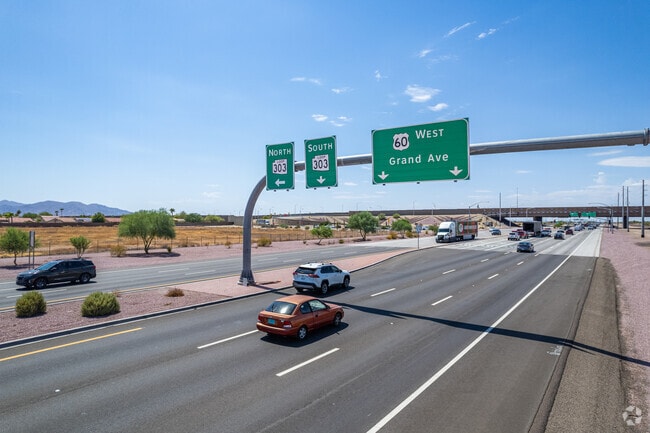 Experience the junction of Grand Ave and 303, a vibrant crossroads in The Grand.