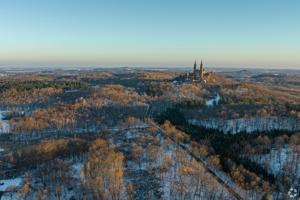 Holy Hill Basilica in Erin draws nearly half a million visitors each year.