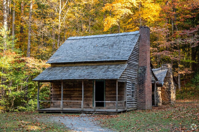 The picturesque Henry Whitehead House sits on the backside of Cades Cove.