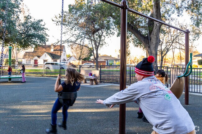 Feel like a kid again at Willow Street Frank Bramhall Park.