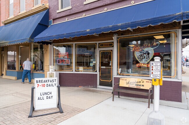 Larrison's Diner  is a popular eatery in downtown Seymour.