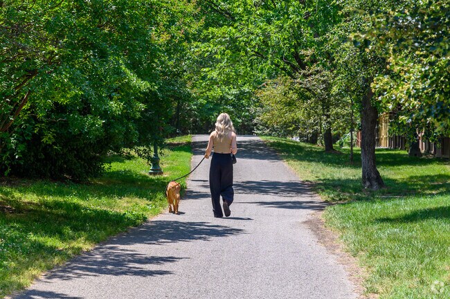 There is no shortage of walking trails in Landmark/Van Dorn.