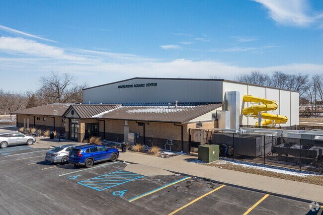 Residents head to the Warrenton Aquatic Center for year round swimming.