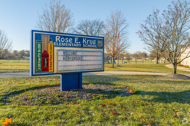 Krug Elementary was named after Rose E. Krug, an East Aurora nurse & veteran of WWI.