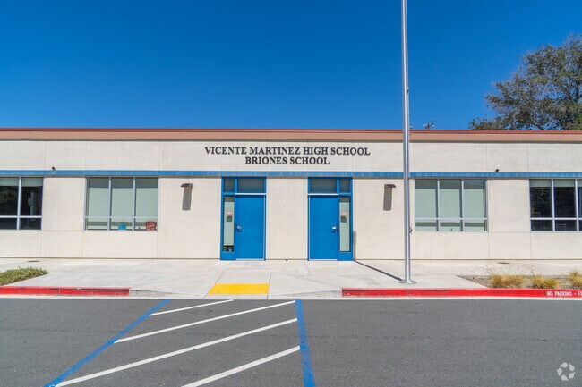 Vicente Martinez High School in Martinez.