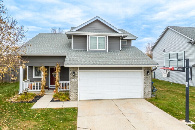 Larger homes can be found alongside parks and community trails.