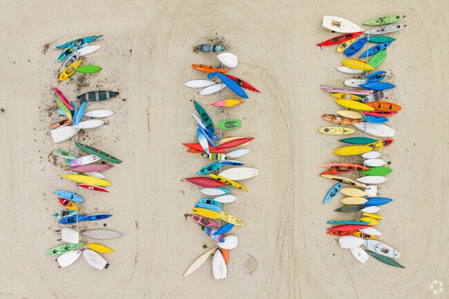 Take your kayak out for summer fun at Centerport Beach.