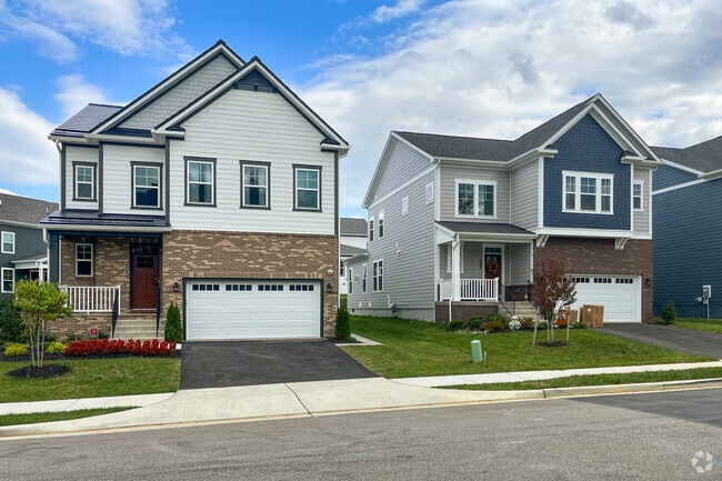 Newly constructed homes can be found throughout Virginia Hills.