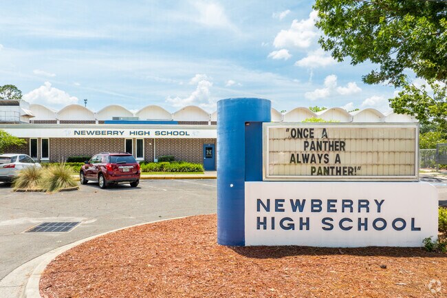 Newberry High School receives a B plus from Niche.