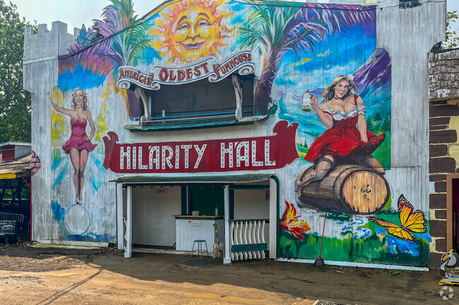 Explore America's oldest funhouse at the Bushkill Amusement Park in Palmer Township.