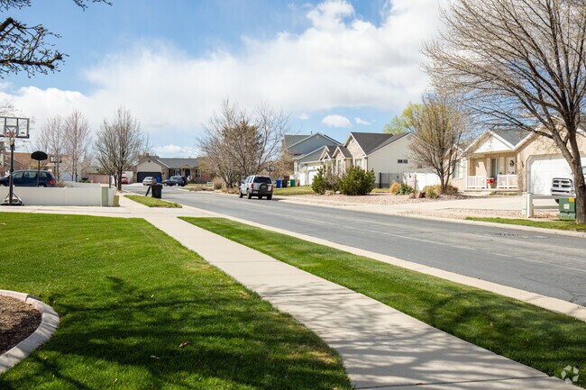 The residential streets in Jordan Oaks are typically quiet and peaceful, with little traffic and a low speed limit.