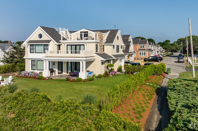 New homes in Popponesset still maintain the classic Cape Cod feel.