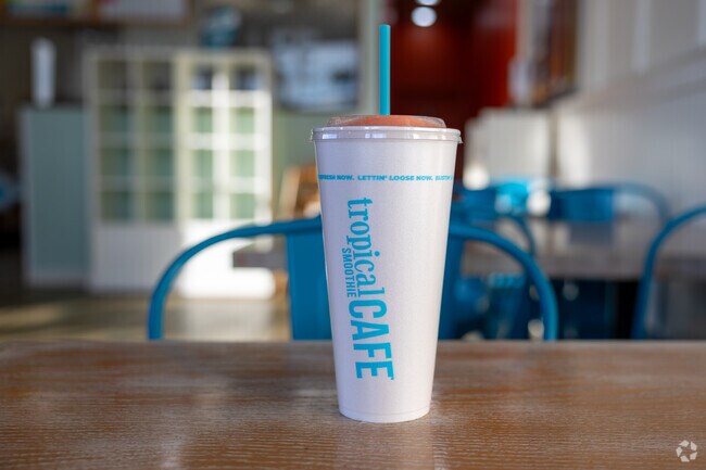 Wedgewood residents can grab a cold drink at Tropical Smoothie Cafe.