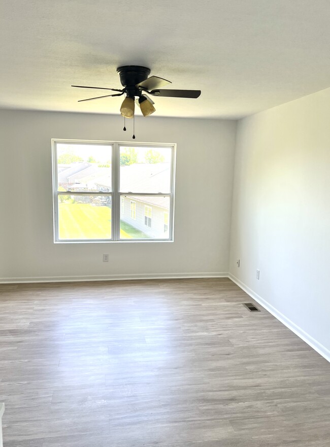 Second of three bedrooms