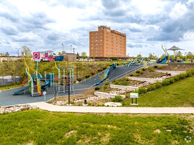 Midway Peace Park is part of the city's vision to create vibrant outdoor gathering spaces.