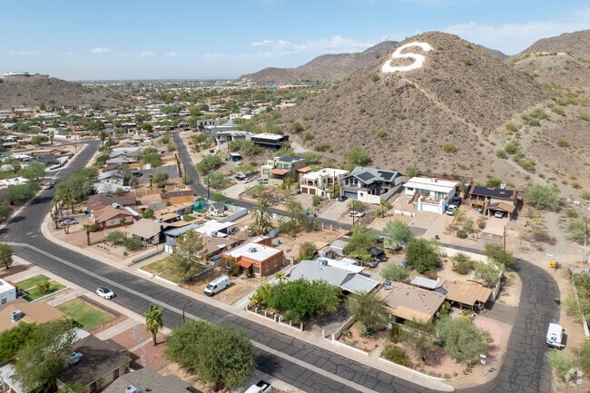 The Sunnyslope area of North Central is marked by a giant S and can be seen for miles around.