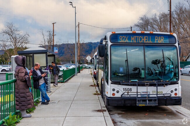 Golden Eagle residents have easy access to the bus and ACE Station for convenient commuting.