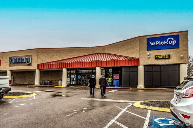 Locals in Lewisburg can do their grocery shopping at Kroger.