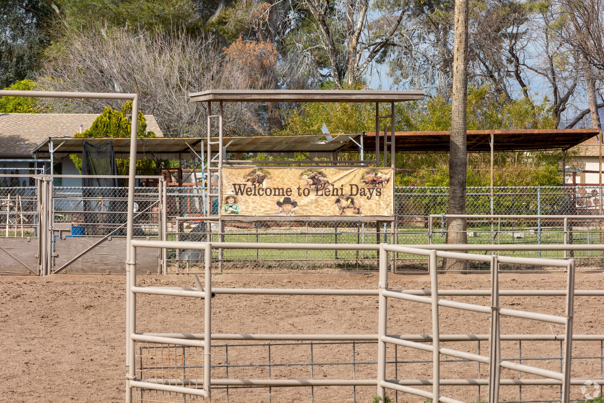 Rancho de Arboleda residents can visit the Lehi Days Rodeo Grounds for some western activities.