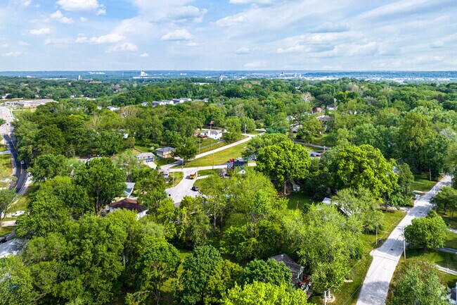 Cooley Highlands is located along the banks of the Missouri River.