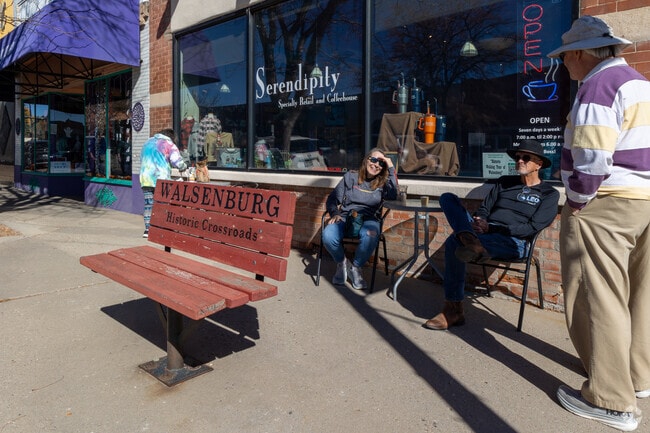 Friendly interactions are common throughout the city.