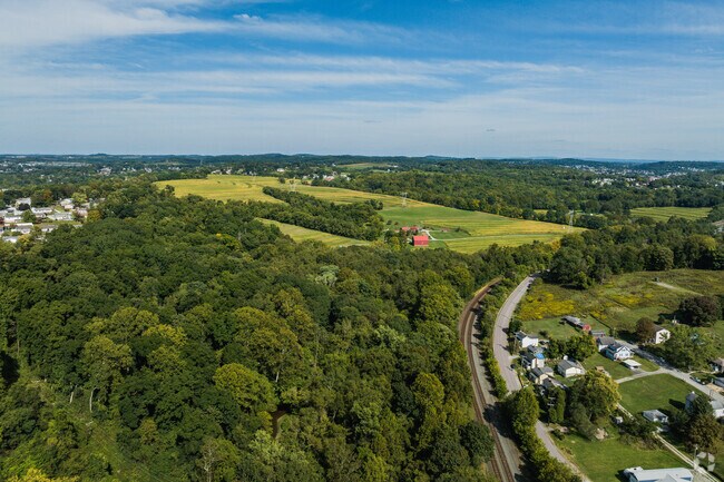 Explore the open fields and rolling hills in Manor, PA.