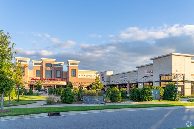 The Pointe at Barclay in Pine Hollow includes a movie theater, shopping, and restaurants.