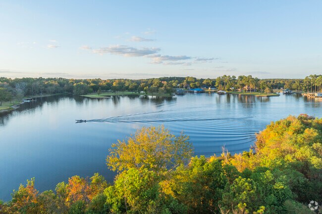Whitehouse is alongside Lake Tyler, which is a popular boating destination.
