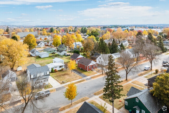 The fall colors burst through the Southwest Jones neighborhood of Wausau.