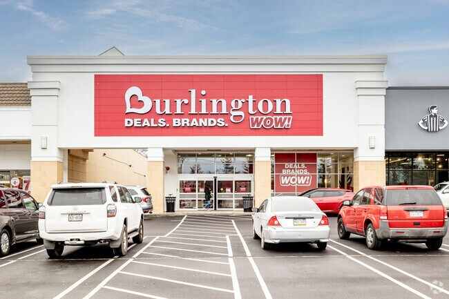 Burlington is a popular shopping location at the Lake Success Shopping Center.