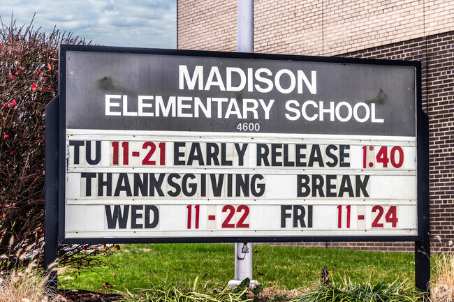 Madison Elementary School is a public city school located within the Blacklick Estates area.