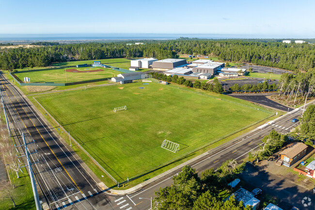Siuslaw High School has a variety of fields for students to utilize for sports and activites.