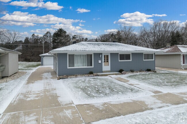 Greenbriar's ranch-style houses offer single-story living, popular for their practicality and open layouts.