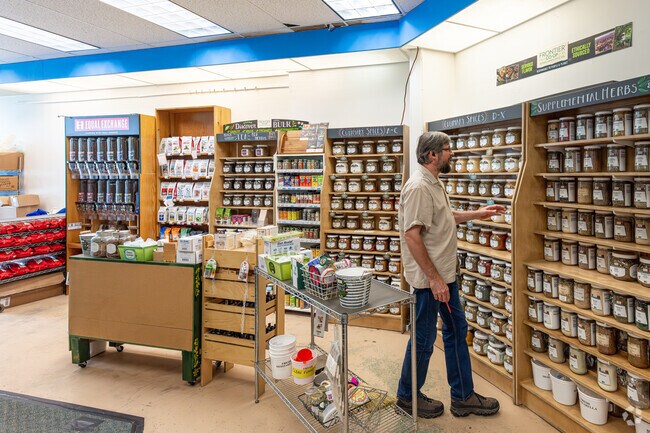 Great natural groceries are available at Eats Natural Foods in Apperson-Dickerson.