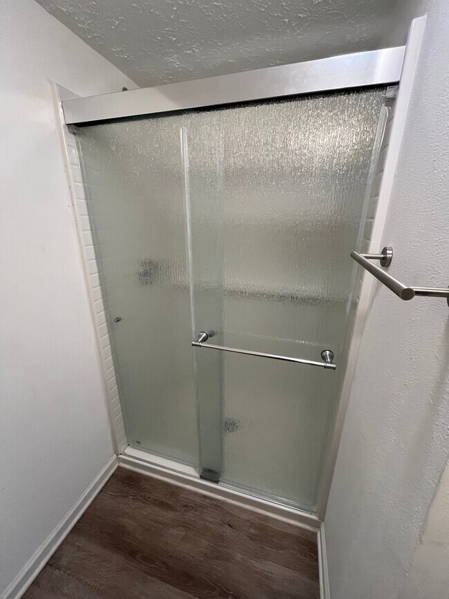 Brand new shower