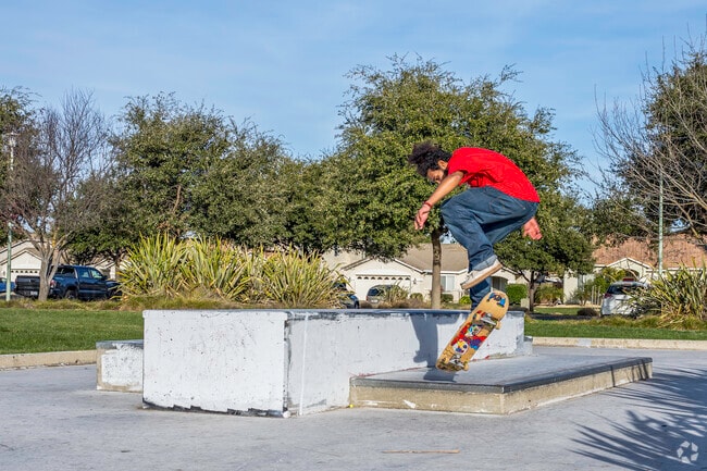The skate park at Morse Park is ready to be shredded on.