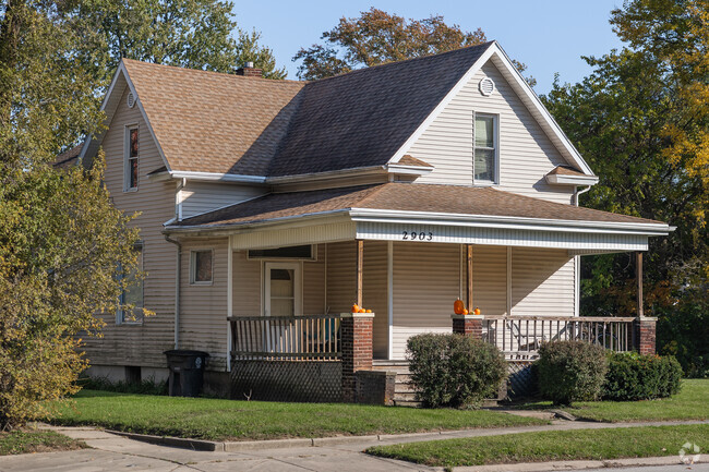 Greater McMillen Park in Fort Wayne has craftsman style home designs with shaded porches.
