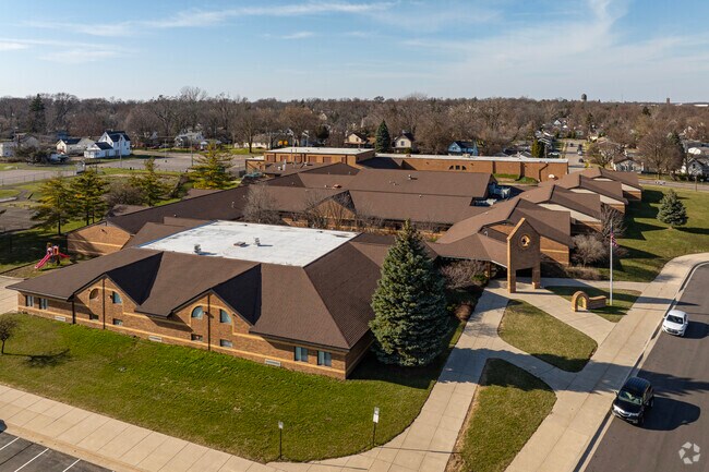Perry Early Learning Center is located in the Heritage Park neighborhood of Ypsilanti.