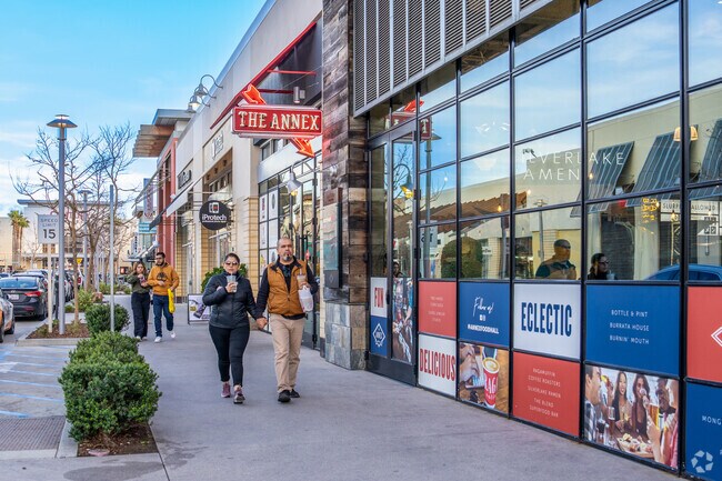 The Annex food hall at the Collection nearby is a popular destination.