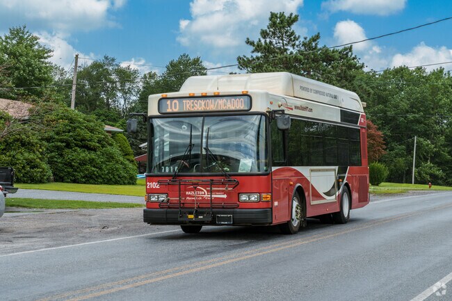 Hazelton Transport buses run between the smaller communities within Banks.