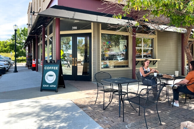 Oo-de-Lally Coffee is a cozy coffee shop in Downtown Castle Rock, only minutes away from Plum Creek.