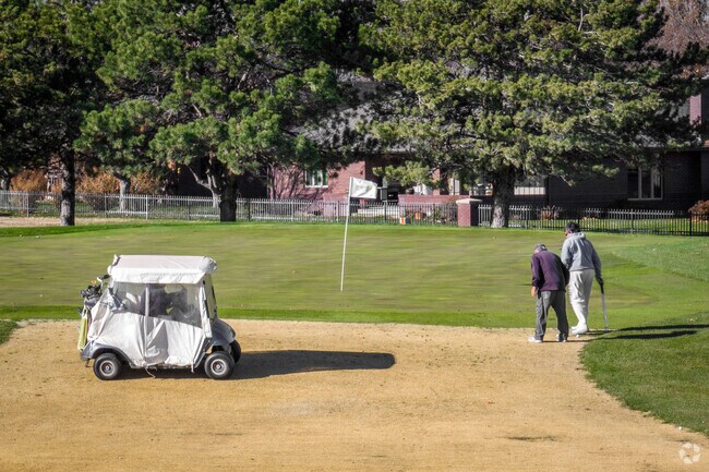 Get your friends together for a round of golf at the Hesston Golf Course.