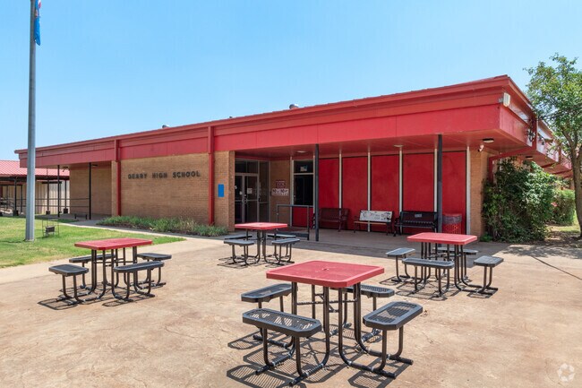 Geary High School is a public school in Geary, Oklahoma.