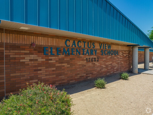 Cactus View Elementary School entrance