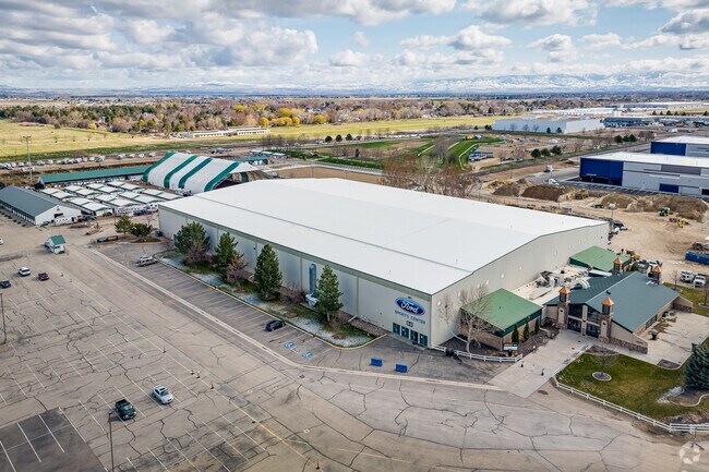 The Ford Idaho Center has stables and agricultural exhibits for the Snake River Stampede.