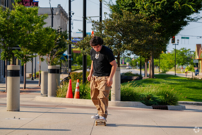 Far Northwest residents find time to skateboard throughout the town.